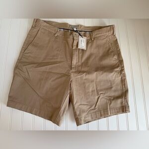 Peter Millar Golf Pilot Twill Shorts Khaki ME0B05 Men 36 NEW. 1132